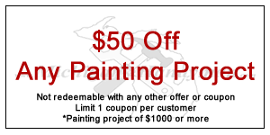 $50 off Painting Project of $1000 or more.